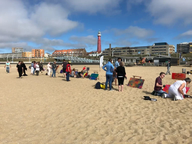 graffiti workshop scheveningen strand